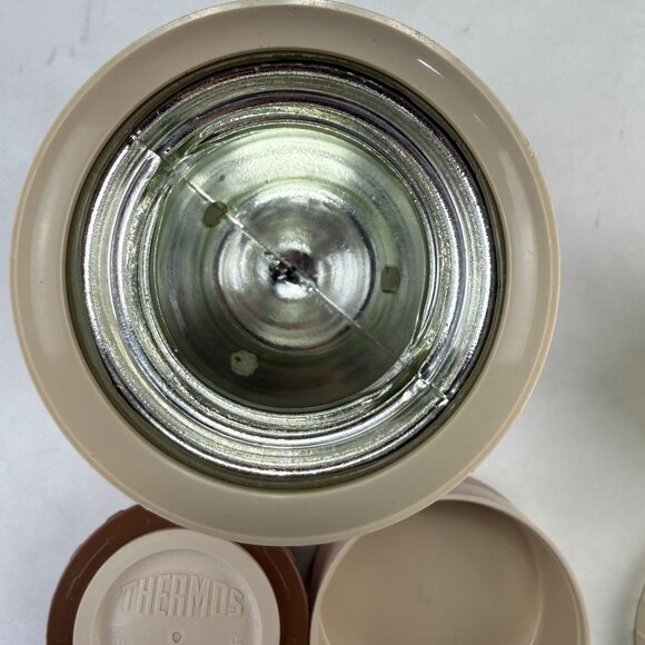 Vintage Retro Thermos King Seeley Stacking Connecting Ring 2 Bottles - Picture 10 of 16